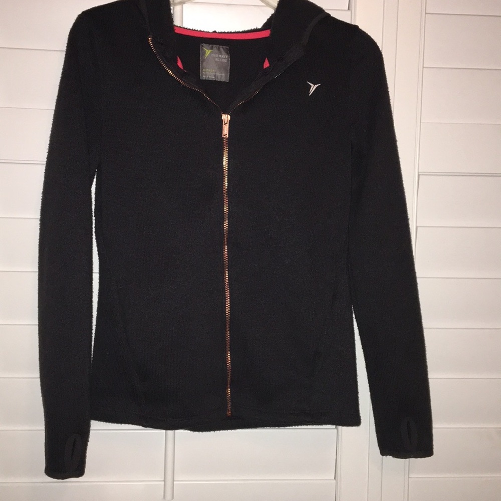 Grey zip up jacket